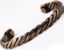 Copper Magnetic Twisted Bracelet