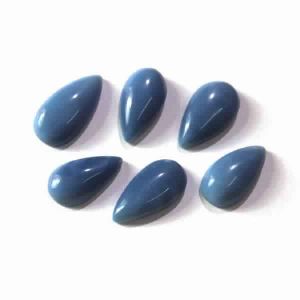 Natural Blue Opal Cabochon Loose Pear