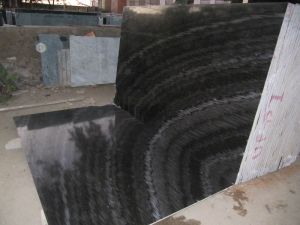 Black Gold Marble Slabs