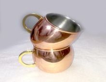 COPPER CLAD STAINLESS STEEL SMOOTH MOSCOW MULE MUG