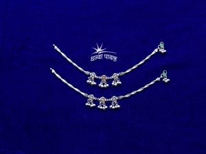 Designer Silver Anklet