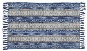 Designer Blue Indoor Area Rug