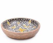 Exotic Pattern Wooden Bowl