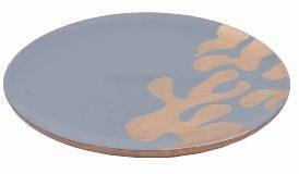 Printed Resin Serving Round Plate