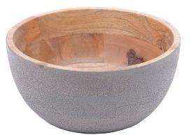 Wooden Round Serving Bowl