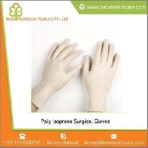 Poly Isoprene Surgical Gloves