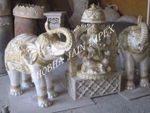 Ganesh jI and Elephant Statues