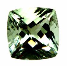 AAA Quality Loose Natural Semi Precious Green Color Amethyst Green Gemstone
