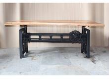 Antique Crank Dining Table