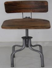 Iron Metal Bar Chair