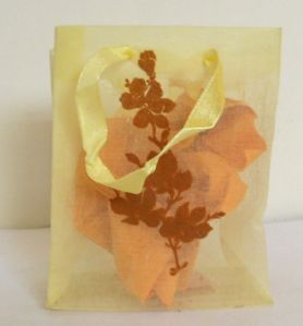 organza fabric bag