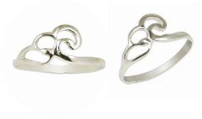 Amazing Looking 925 Sterling Silver Toe Ring