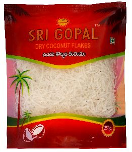 Dry Coconut Flakes Without browe skin