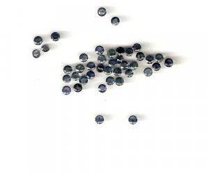 Blue sapphire round cut 3mm