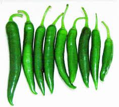 Frozen Green Chillies