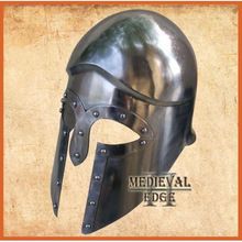 Italo Corinthian Helmet Steel Made of Bronze