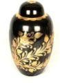 Black Funeral Cremation urns