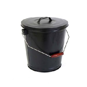 Metal material Black Fireplace bucket