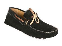 Leather Moccasin Driving Shoe