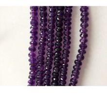 Amethyst faceted natural beads