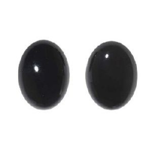 Black onyx cabochon