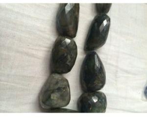 labradorite faceted tumbles stones