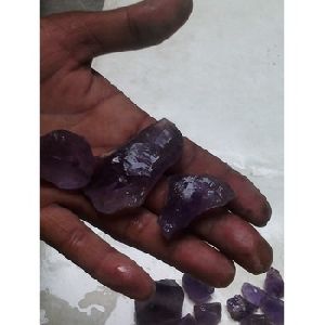 Natural Amethyst rough gem stone