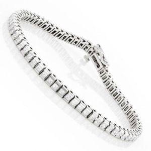 Princess Diamond Tennis Bracelet