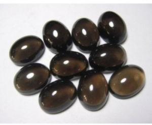 Smoky smooth cabochon