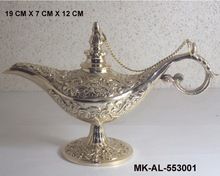 Brass Antique Style Genie Lamp