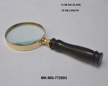Magnifying Glass With Black Handle