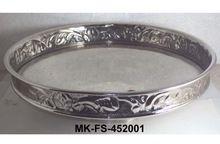 Silver Finish Urli Pot