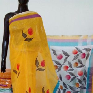 Linen Saree