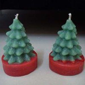 christmas tree candle