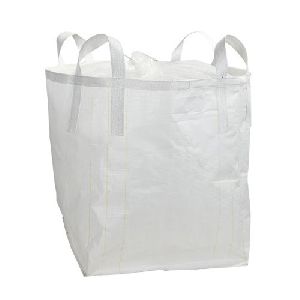 White Plastic Woven Jumbo Bags