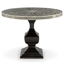 Bone Inlay antique side table