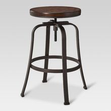 Industrial Adjustable Bar stool