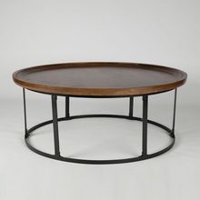 Industrial Side Central Coffee Table