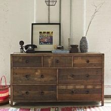 Living room Reclaimed Wooden cabinet