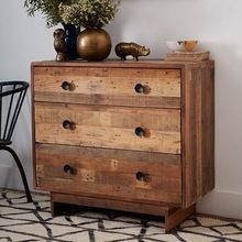 reclaimed wood accent chest