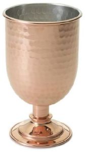 Hammered Copper Goblet