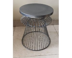 Iron Metal Side Table