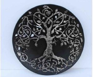 Round Metal Tree Wall Decor