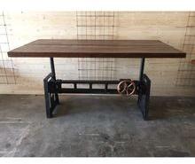 dining table with solid wood top