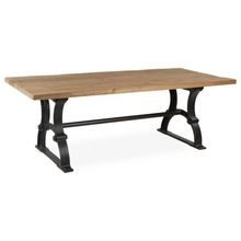 Iron Base Dining Table