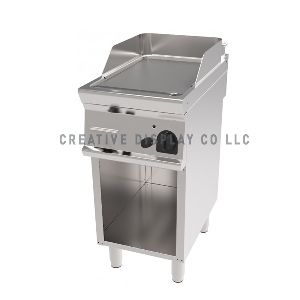 Electric grill on cabinet 40 cm Tecnoinox