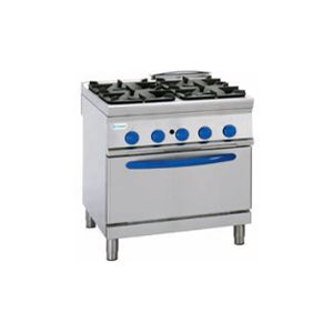 Gas Cooker 4 Burner Tecnoinox