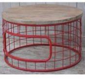 Solid wood Round Coffee Table