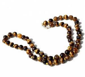 Tiger Eye Round Beads Strand