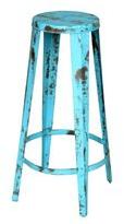 color metal high bar stool